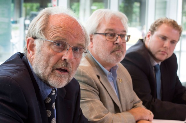 Lac-Mégantic: les accusations restent malgré la demande de retrait Thomas Walsh, l'avocat du conducteur de train Tom... (PHOTO LA PRESSE CANADIENNE)