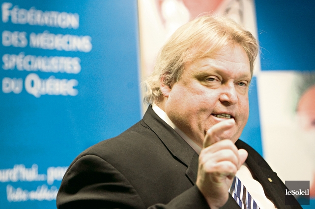 Coûts en santé: les coupes insuffisantes, disait Barrette Le ministre de la Santé Gaétan Barrette a... (Photothèque Le Soleil)