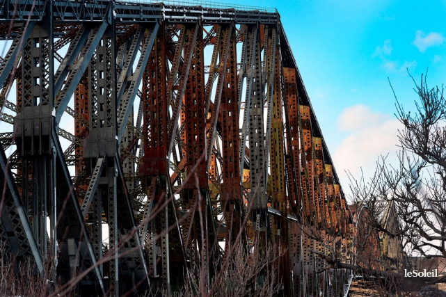 Pont de Québec: pas question pour le CN d'allonger l'argent Le pdg du CN, Claude Mongeau, propose aux... (Photothèque Le Soleil, Erick Labbé)