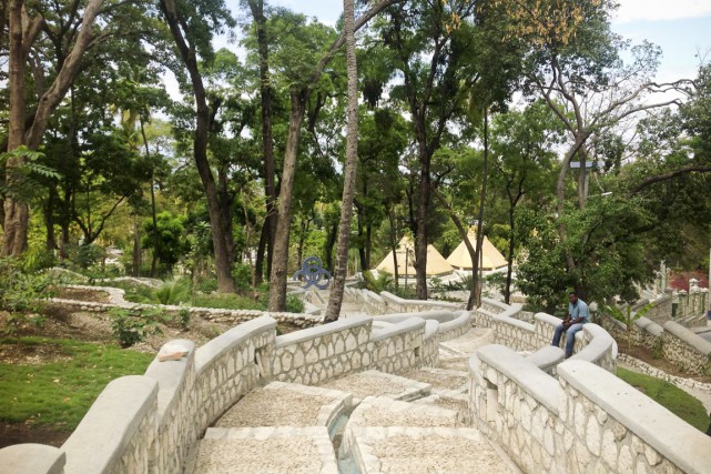 Le parc Martissant a ouvert en janvier 2012.... (PHOTO FOURNIE PAR HAITI CULTURAL EXCHANGE)