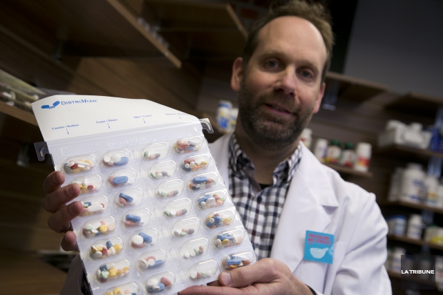 Pharmacies: «Le projet de loi 28 vient fragiliser des emplois» Le pharmacien-propriétaire Jean-Luc Trottier craint que la loi 28... (Imacom, René Marquis)