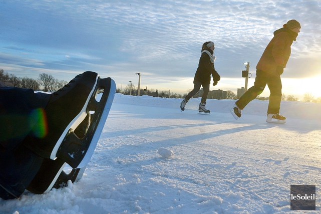 Jeux mondiaux d'hiver des maîtres: action! C'est vendredi que s'amorceront les Jeux mondiaux d'hiver... (Photothèque Le Soleil, Jean-Marie Villeneuve)
