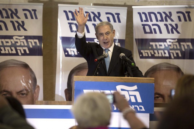 Le premier ministre israélien a affirmé que son... (PHOTO MENAHEM KAHANA, AFP)