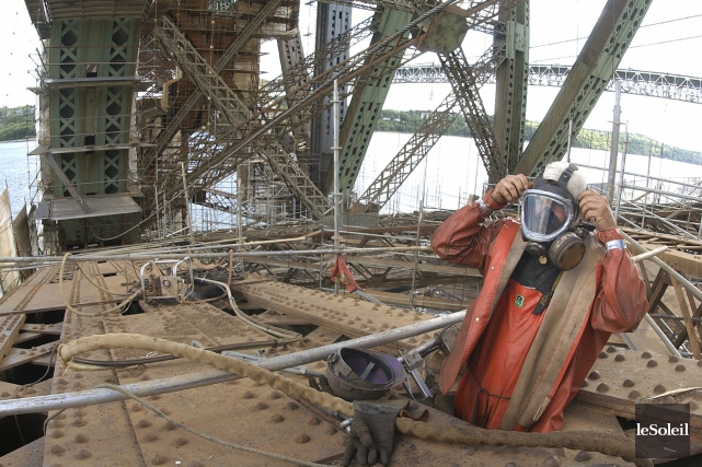 Pont de Québec: possible de réduire les coûts, croit un ingénieur Le chef de projet Jean-Pierre Blondin a expliqué au Soleil que... (Photothèque Le Soleil, Patrice Laroche)