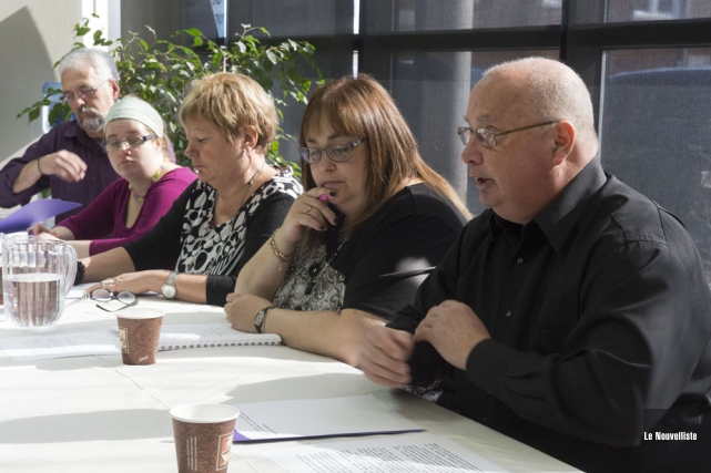 Dix ans d'attente pour des logements supervisés pour personnes handicapées Paul Racette, parent d'enfant handicapé en attente d'un... (Photo: Stéphane Lessard, Le Nouvelliste)