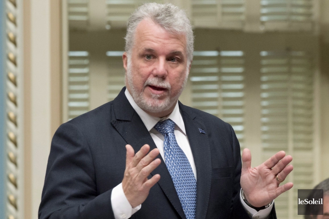 «Le gouvernement est l'allié des jeunes», lance Couillard Les efforts du gouvernement tendent à «reprendre le... (Photothèque Le Soleil)