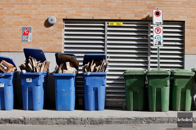 Ordures et recyclage: «Le diable est dans les détails» Le maire Labeaume qualifie d'administratifs les ratés de... (Photothèque Le Soleil, Yan Doublet)