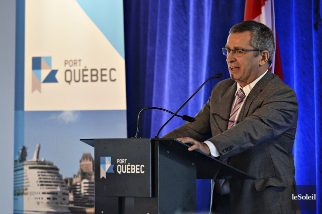 Après-marché: peu de possibilités au bassin Louise Le président-directeur général de l'Administration portuaire de Québec... (Le Soleil, Patrice Laroche)