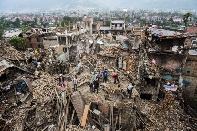 Séisme Au Népal Le Bilan Monte à 6204 Morts Béatrice Le Bohec Asie