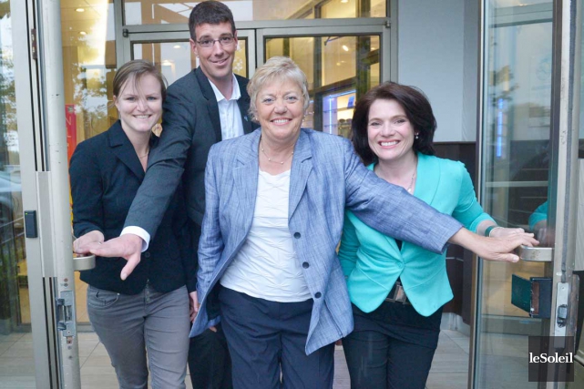 Une lutte à trois dans Chauveau, estime le PQ Les principaux candidats dans Chauveau qui souhaitent faire... (Le Soleil, Jean-Marie Villeneuve)