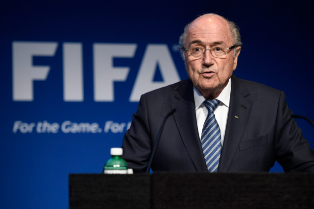 Sepp Blatter est le président de la FIFA... (Photo Ennio Leanza, AP)