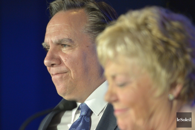Victoire, gifle et espoir Est-ce le déclin pour la CAQ et son... (Le Soleil, Yan Doublet)