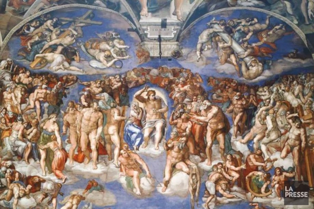 Les fresques de la chapelle à Rome sont... (Photo Wikimedia Commons)
