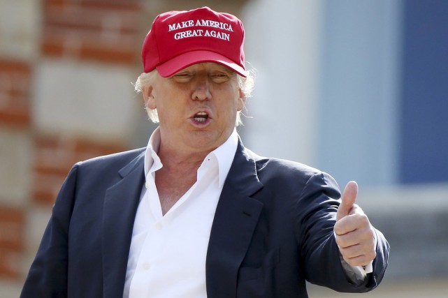 Donald Trump est le premier choix de 20%... (PHOTO SCOTT HEPPELL, AP)