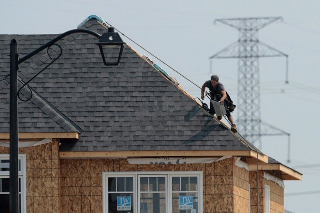 La SCHL prévoit un ralentissement du marché de l'habitation Le marché de l'habitation au Canada a été... (PHOTO ARCHIVES LA PRESSE CANADIENNE)