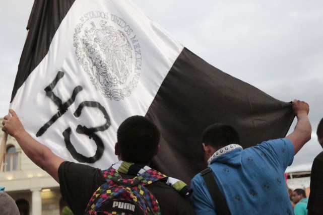 Mexique: les restes d'un deuxième étudiant disparu possiblement identifiés L'annonce de la possible découverte intervient un peu... (PHOTO PEDRO PARDO, AFP)