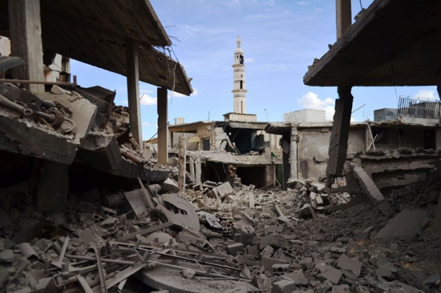 Une frappe russe à Homs aurait tué 36 civils
