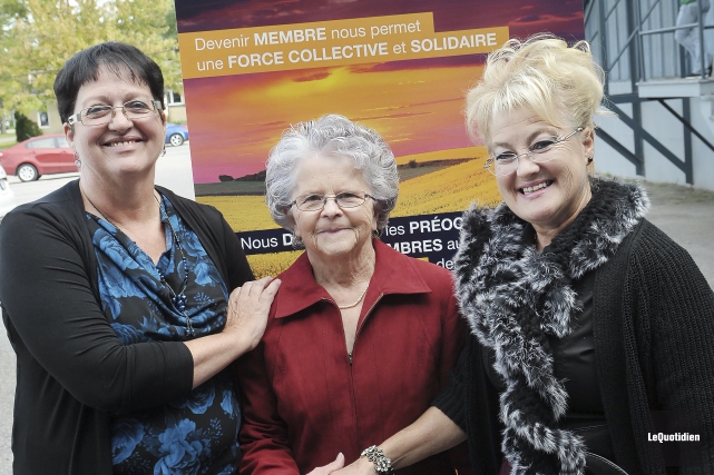 Ruth Tremblay élue agricultrice de l'année Ruth Tremblay a obtenu le titre d'Agricultrice de... (Photo Le Quotidien, Rocket Lavoie)