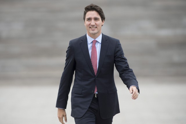 Justin Trudeau a informé Barack Obama que les... (PHOTO ADRIAN WYLD, LA PRESSE CANADIENNE)
