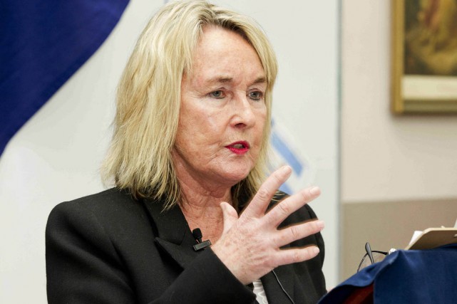 La mère de Reeva Steenkamp ne «cherche pas à se venger» d'Oscar Pistorius «Je ne voulais pas qu'il soit envoyé en... (PHOTO MICHAEL SHEEHAN, AP)