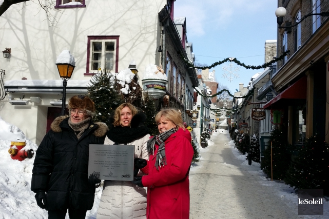 Petit Champlain : le second quartier le plus «remarquable» au Canada Serge Fillion, membre du conseil des fellows de... (Photothèque Le Soleil, Valérie Gaudreau)
