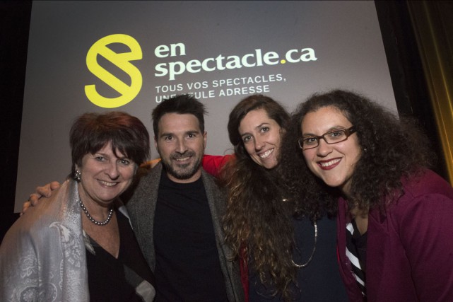 Nouvelle image pour enspectacle.ca Devant la nouvelle image de marque, la photo... (Stéphane Lessard)