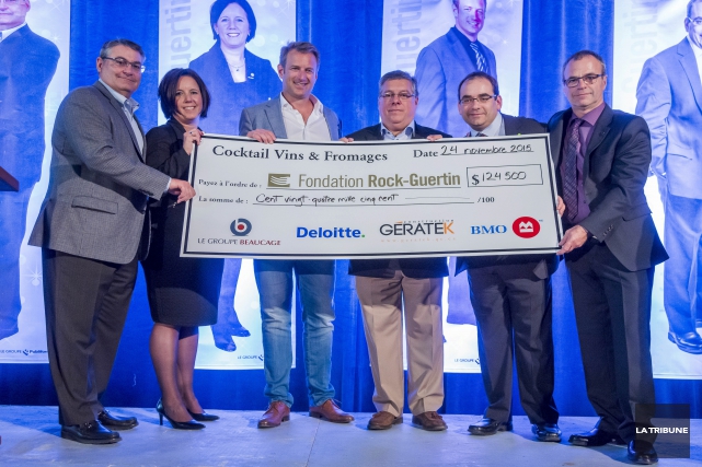 Début de la haute saison pour la Fondation Rock-Guertin Plus de 700 personnes ont participé mardi soir... (Imacom, Frédéric Côté)