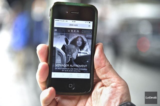 Le Bureau de la concurrence estime qu'il faut ouvrir le marché à Uber Le Bureau de la concurrence affirme que «les... (Photothèque LeDroit)