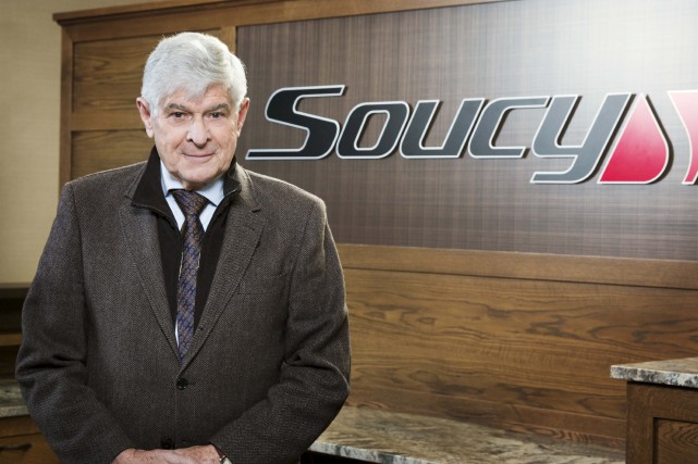 Le fondateur du Groupe Soucy, Gilles Soucy... (Fournie)