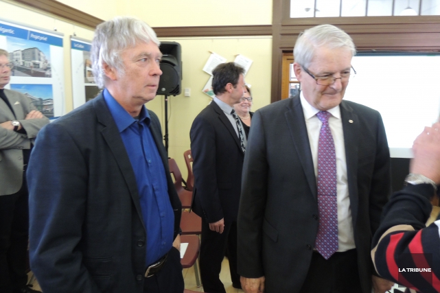 Lac-Mégantic: les appels de Bellefleur sont restées sans réponse Robert Bellefleur était présent à la conférence de... (La Tribune, Ronald Martel)