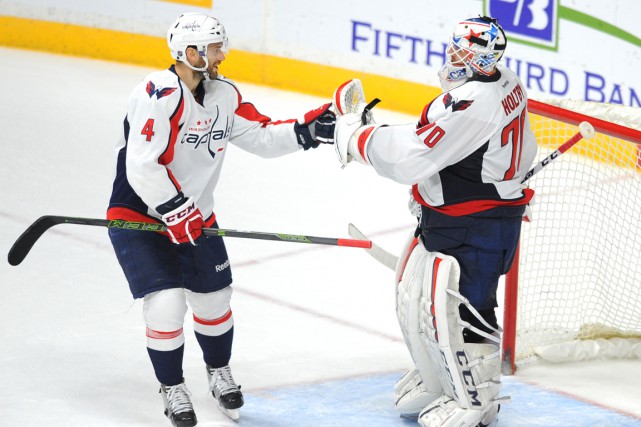 Les Capitals prolongent le contrat de Taylor Chorney Taylor Chorney (4) s'est avéré une belle surprise pour... (PHOTO CHRISTOPHER HANEWINCKEL, ARCHIVES USA TODAY)