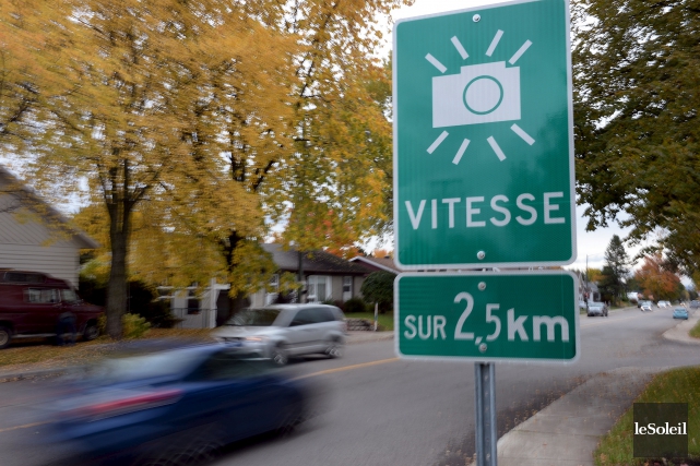 Récolter de l'argent est l'objectif des radars photo, selon un chercheur Selon le chercheur Pierre Desrochers, l'amélioration constante du... (Photothèque Le Soleil, Erick Labbé)