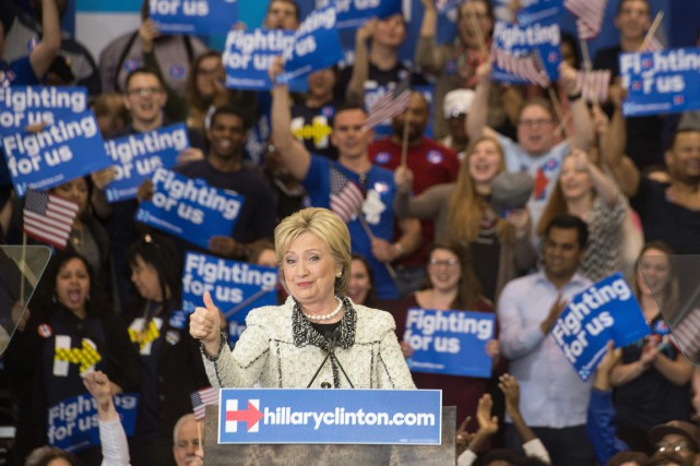 Hillary Clinton... (Photo AFP)