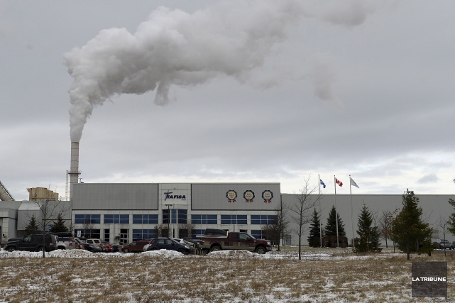 Tafisa Canada, de Lac-Mégantic, vient d'annoncer qu'elle investit... (Archives, La Tribune)