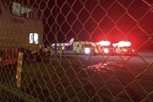 Un avion à destination des Îles-de-la-Madeleine perd un moteur en vol L'un des moteurs d'un avion à destination des... (Collaboration spéciale Johanne Fournier)