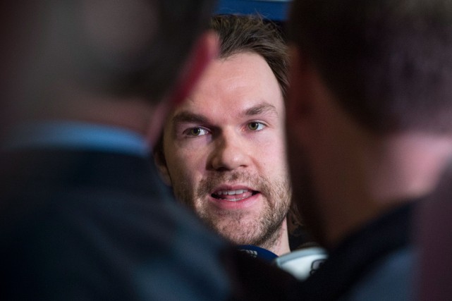 David Desharnais: «Je suis encore capable d'aider cette équipe» Même s'il a obtenu sa pire récolte de... (Photo Paul Chiasson, La Presse Canadienne)