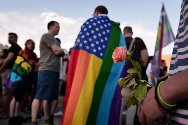 Le mystère des homophobes homosexuels Deux études, publiées en 1996 et en 2012,... (PHOTO LOUISA GOULIAMAKI, AGENCE FRANCE-PRESSE)