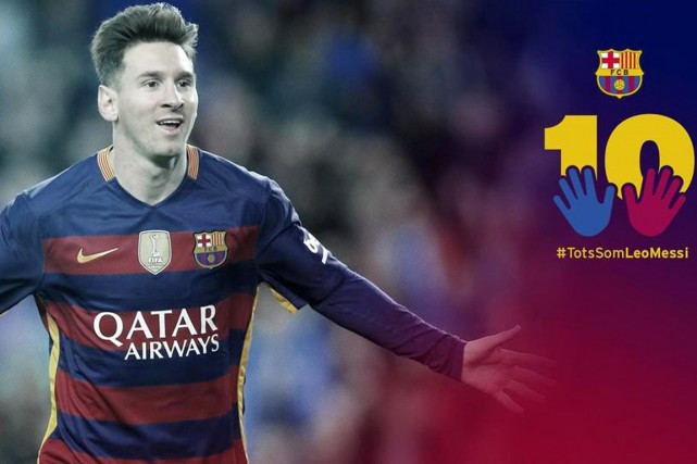 Le FC Barcelone défend sa campagne de soutien à Messi « Grâce au hashtag (mot-clic, NDLR) TodosSomosLeoMessi (Nous sommes... (PHOTO FC BARCELONE/TWITTER)