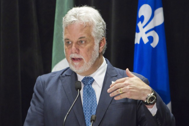 Le premier ministre du Québec, Philippe Couillard.... (Archives La Presse Canadienne)