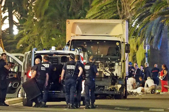 France Truck Attack Le mode opératoire rudimentaire de l'attentat de mercredi... (Archives AP)