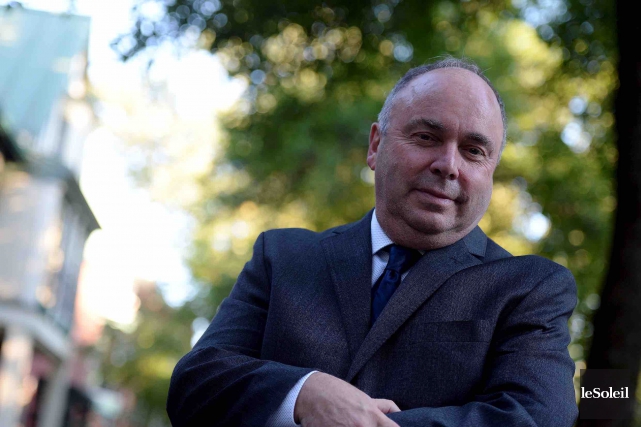 Troisième lien: François Marchand critique déjà Labeaume «Je trouve ça dangereux de se compromettre tout... (Photothèque Le Soleil, Erick Labbé)