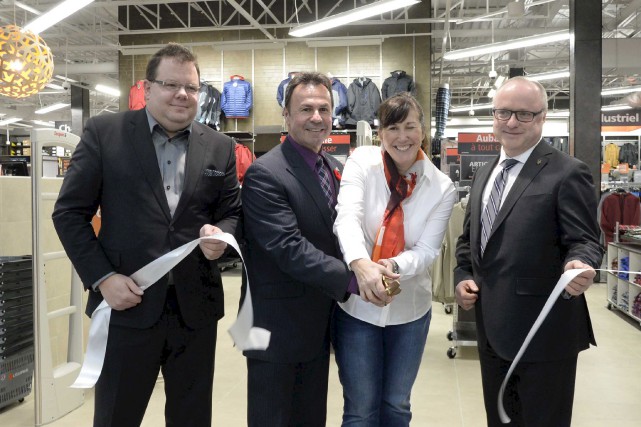 L'Équipeur à la Plaza de la Mauricie Martin St-Pierre, directeur général de la Chambre de... (Sylvain Mayer)