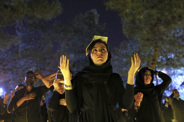 APTOPIX Mideast Iran Ramadan La vidéo produite par Alex Kuzoian illustre notamment... (photo Ebrahim Noroozi, AP)