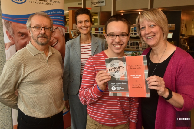 Lancement d'un nouveau magazine intergénérationnel La Maison des grands-parents de Trois-Rivières a dévoilé... (François Gervais, Le Nouvelliste)