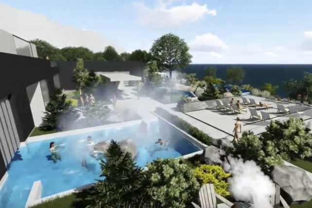 Des citoyens ont réagi au projet de spa... (image tirée d'une vidéo du Port de Québec)
