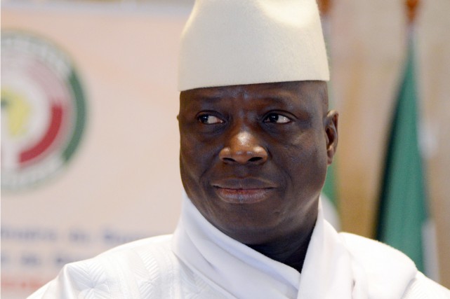 Yahya Jammeh.... (photo ISSOUF SANOGO, archives Agence France-Presse)