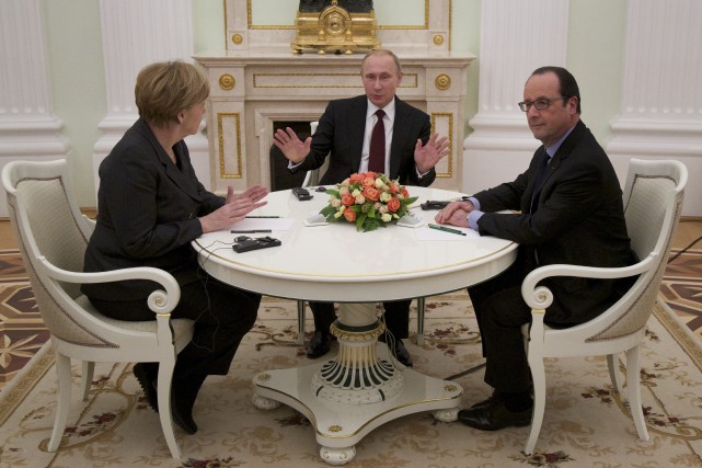 rencontre entre francois hollande et angela merkel