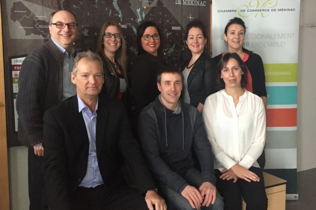 L'Expo Mékinac de retour Voici les membres du comité organisateur de l'Expo...