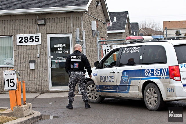Fentanyl: dur coup porté au crime organisé Trois laboratoires et une résidence privée ont été... (PHOTO PATRICK SANFAÇON, ARCHIVES LA PRESSE)