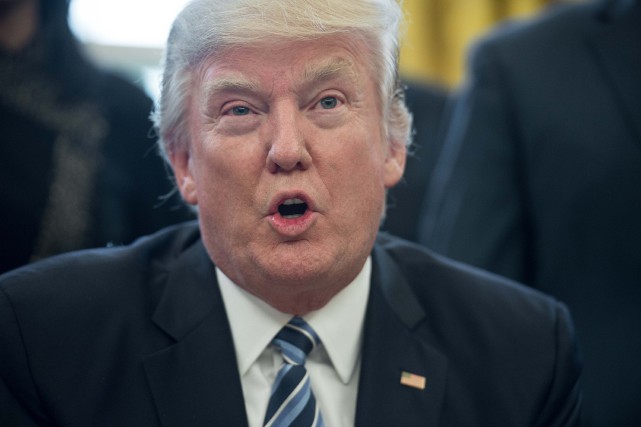 US-POLITICS-TRUMP Le président Donald Trump se rendra demain à... (photo AFP)